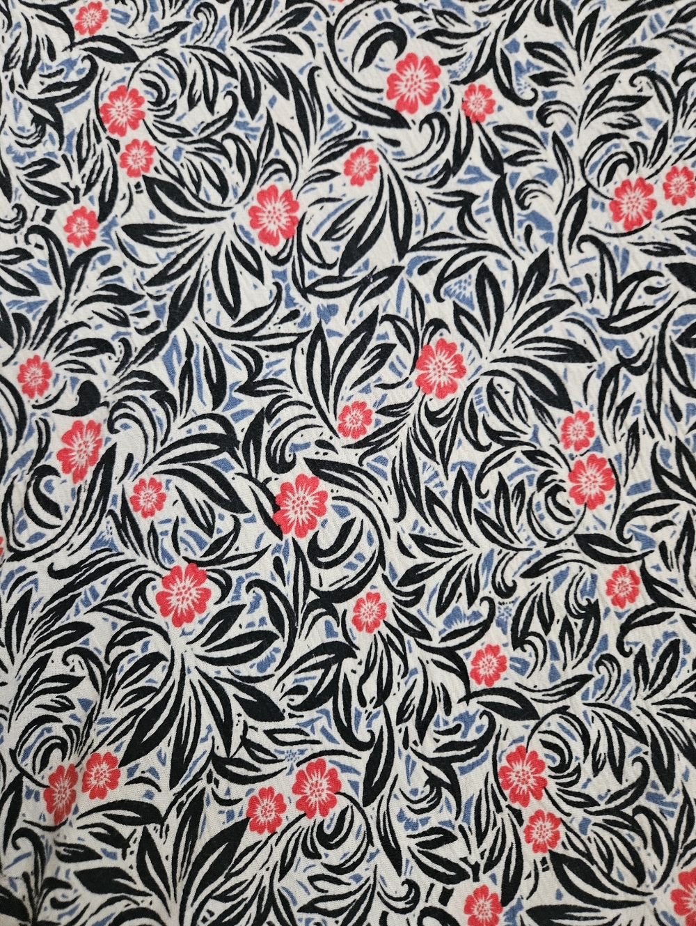 SISSTREVOLUTiON Seaside Floral Woven Tank Dress/Coverup | SZ S - Picture 5 of 8